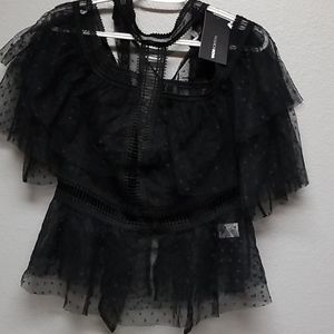 Brand new Fashion  NOVA Mesh Around  Blouse